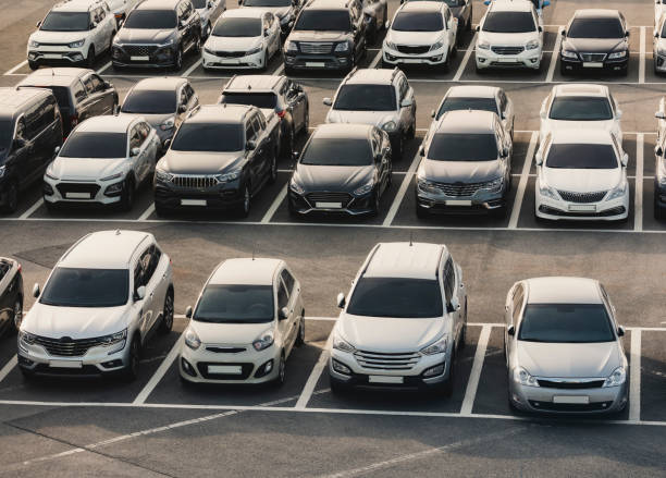 Car Rental business Transportation service Car park in parking lot